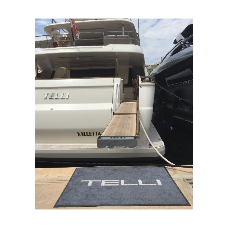 tapis personnalisé pour yatchs ou bateaux